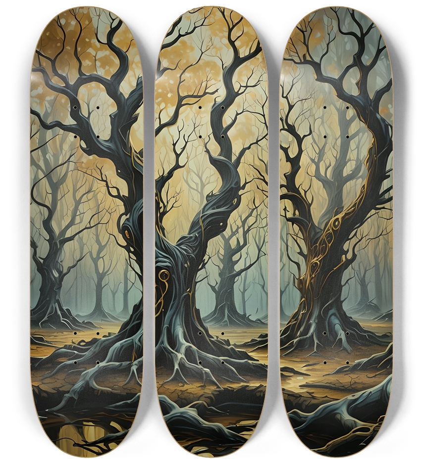 Bleak Prosperity 0001 3 Deck Wall Series