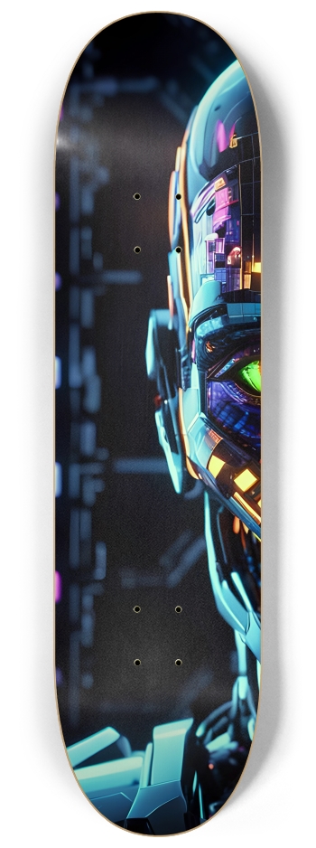 Neon Psychedelic Robots 0005 #1