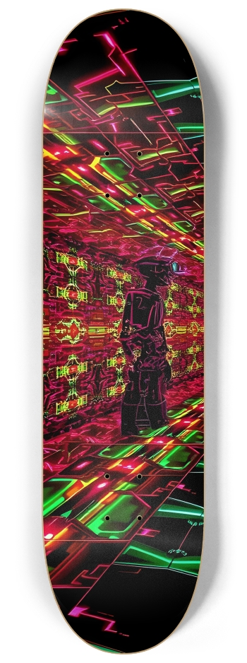 Neon Psychedelic Robots 0003 #1