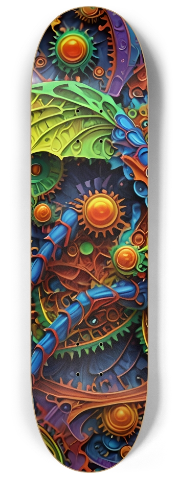 Neon Psychedelic Clay Creature 001 #1