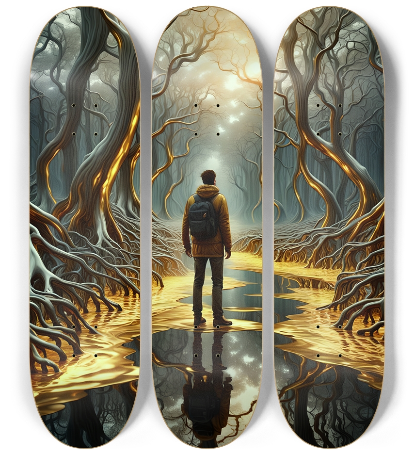 Bleak Prosperity 0002 3 Deck Wall Series