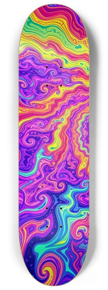Neon Psychedelic Groovy 0001 #1