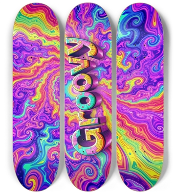 Neon Psychedelic Groovy 0001