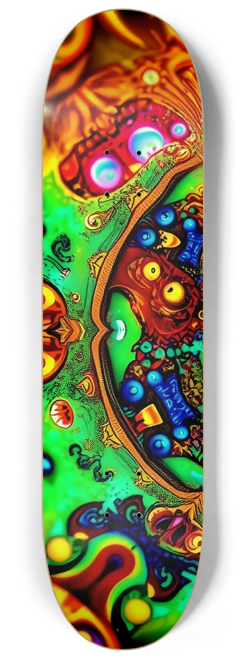 Neon Psychedelic Abstract Pattern 0003 #1