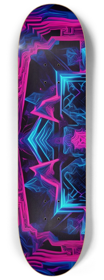 Neon Psychedelic Abstract Pattern 0005 #1