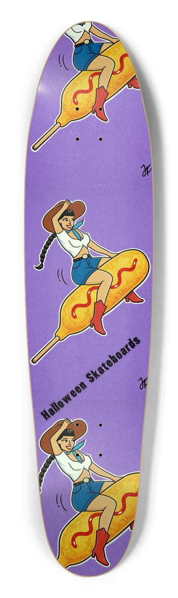 Corndog Cowgirl Longboard Shape