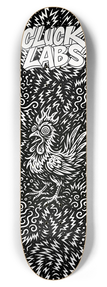 Color-Me-Chicken 7-7/8 Skateboard Deck