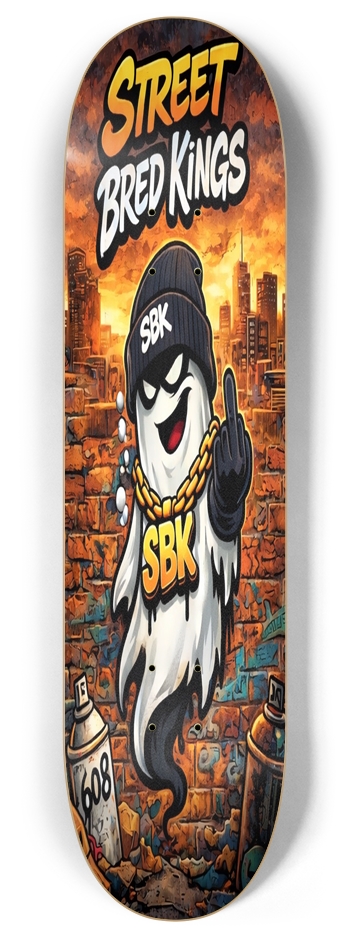 SBK Ghostman 8 Inch Skateboard Deck