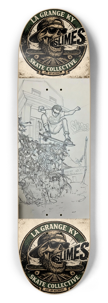 Will 8.5 8-1/2 Skateboard Deck