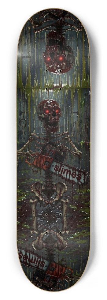 Slime room 8.75 8-3/4 Inch Skateboard