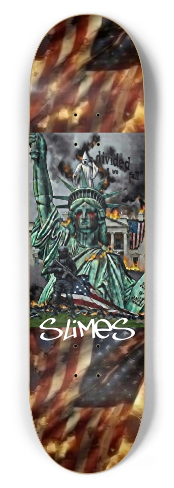 Divided we fall 8-1/2 Skateboard Deck