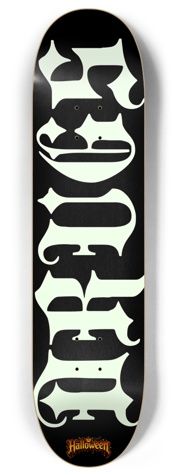 Hello Kittie Tabs 8 Inch Skateboard Deck