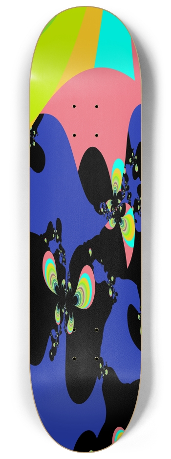 Fractal #1657 #1 8-1/4 Skateboard Deck