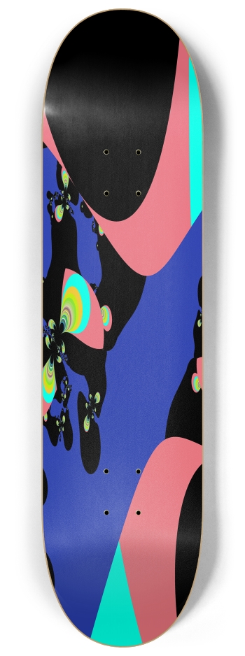 Fractal #1657 #2 8-1/4 Skateboard Deck