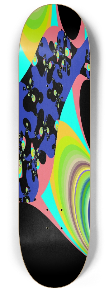 Fractal #1657 #3 8-1/4 Skateboard Deck