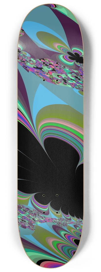 Fractal #1649 #1 8-1/4 Skateboard Deck