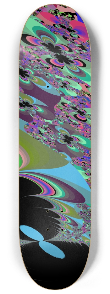 Fractal #1649 #2 8-1/4 Skateboard Deck