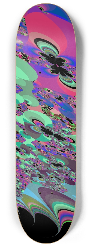 Fractal #1649 #3 8-1/4 Skateboard Deck