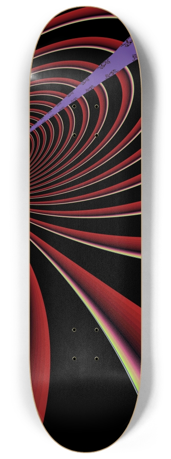 Fractal #1755 #3 8-1/4 Skateboard Deck