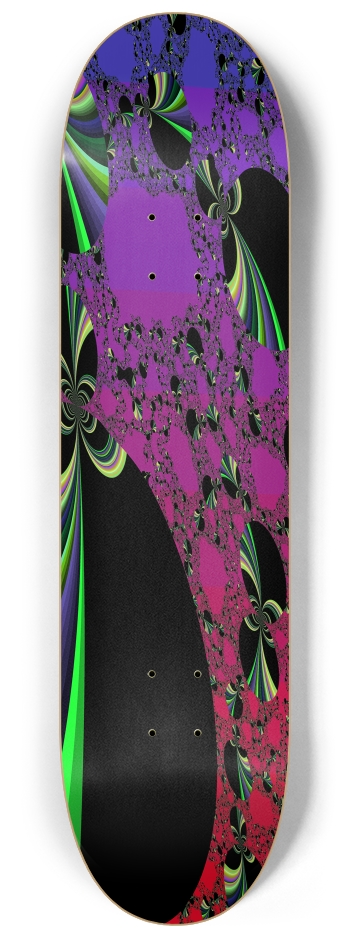 Fractal #1753 #3 8-1/4 Skateboard Deck