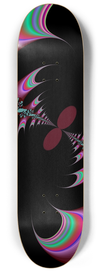 Fractal #1655 #2 8-1/4 Skateboard Deck