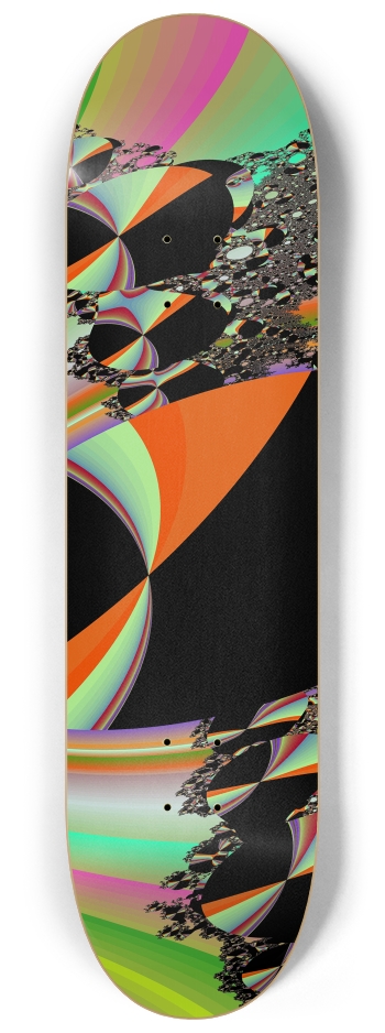 Fractal #1677 #1 8-1/4 Skateboard Deck