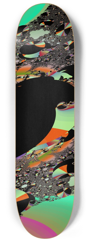 Fractal #1677 #2 8-1/4 Skateboard Deck
