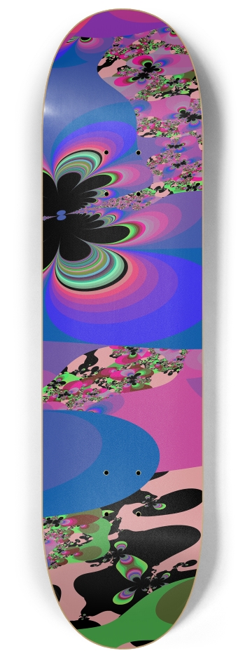 Fractal #1650 #1 8-1/4 Skateboard Deck