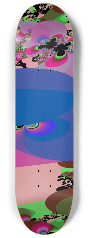 Fractal #1650 #2 8-1/4 Skateboard Deck