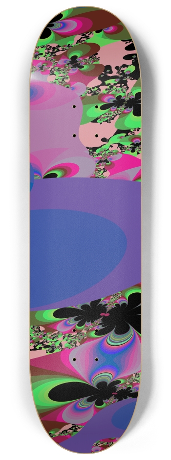 Fractal #1650 #3 8-1/4 Skateboard Deck