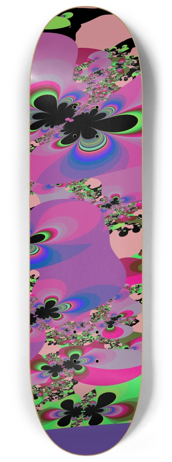Fractal #1651 #2 8-1/4 Skateboard Deck