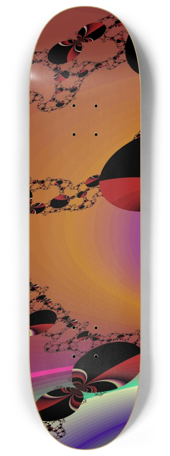 Fractal #1747 #1 8-1/4 Skateboard Deck