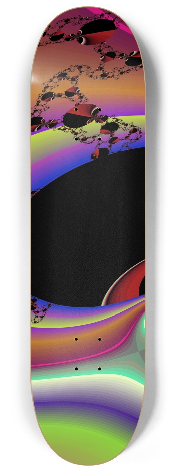 Fractal #1747 #3 8-1/4 Skateboard Deck