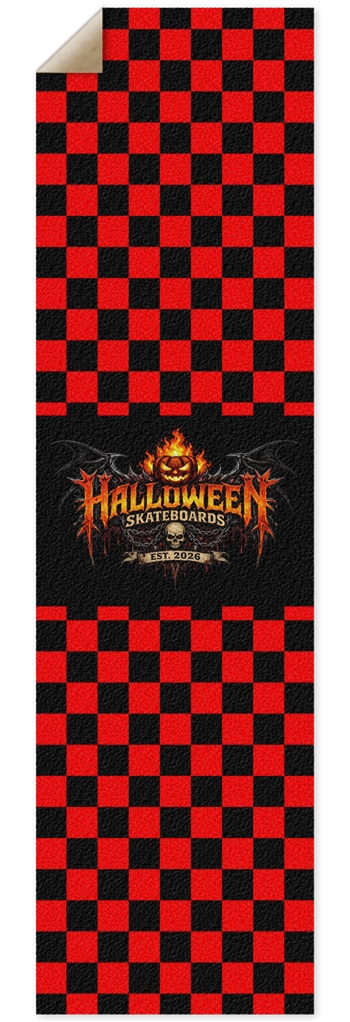 Wide Halloween Checkers