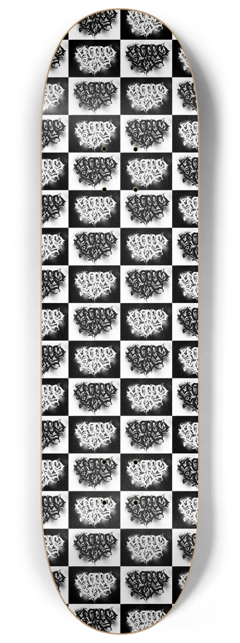 METAL! 8-1/4 Skateboard Deck