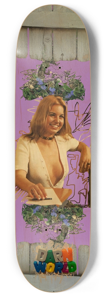 LEAVE IT TO CLEAVAGE 9” 9 Inch Skateboard