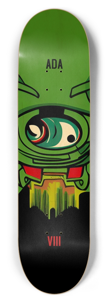 ADA BUG OVERLORD DECK 01 8-1/2 Skateboard Deck