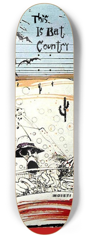 MOIST! Country 8-1/4 Skateboard Deck