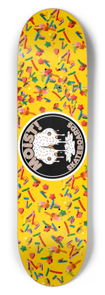 Donuts and Sprinkles 8-1/2 Skateboard Deck