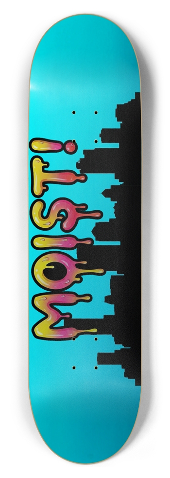 MOIST! Milwaukee 8-1/2 Skateboard Deck