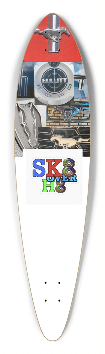 Mustang (not for sale pending completion & approval) Pintail Longboard