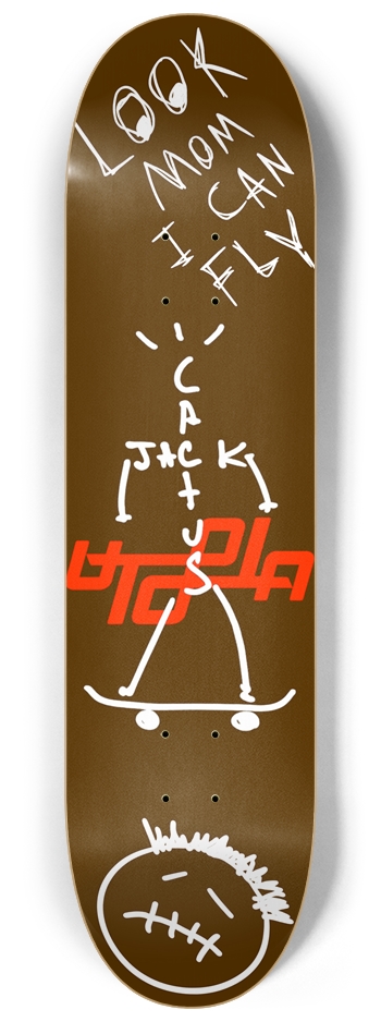 Utopia 8-1/4 Skateboard Deck