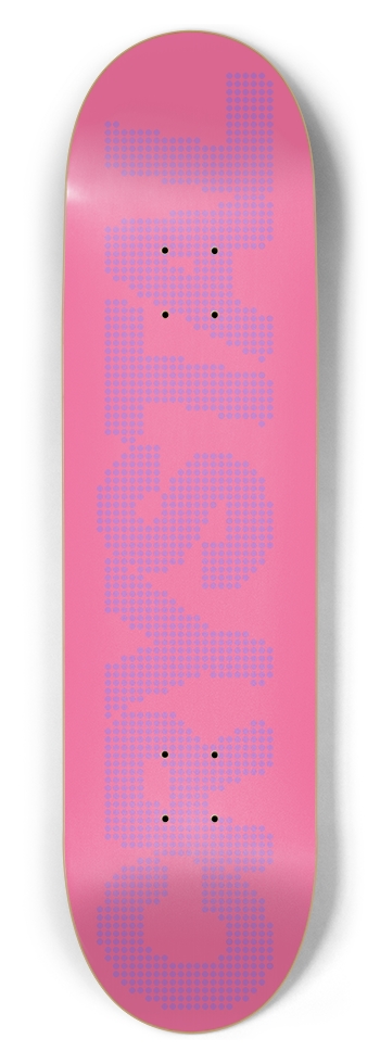 Dotted Skateboard 8-1/2 Skateboard Deck