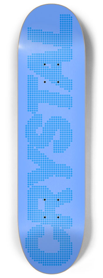 Dotted Skateboard 8-1/4 Skateboard Deck