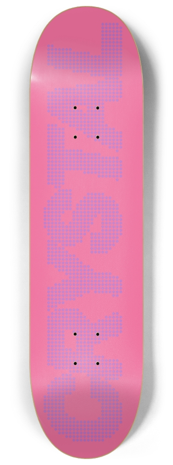 Dotted Skateboard 8-1/4 Skateboard Deck