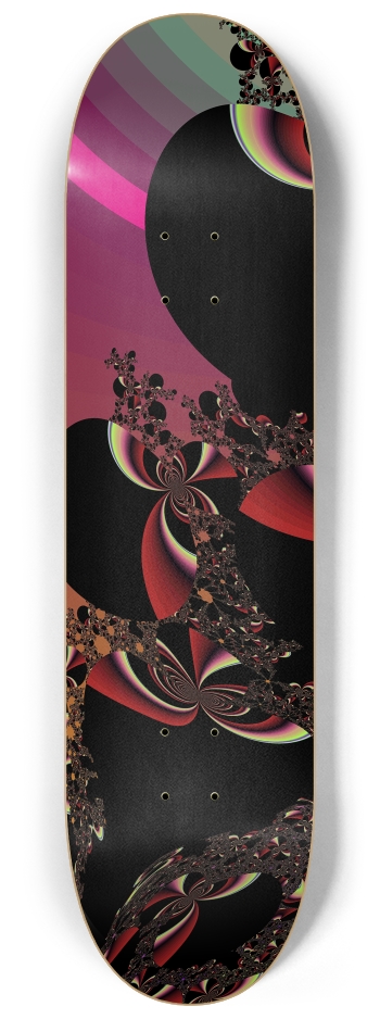 Fractal #1773 #1 8-1/4 Skateboard Deck