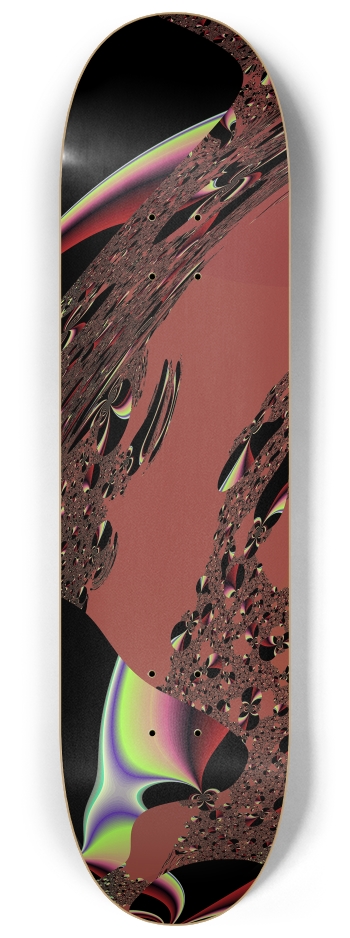 Fractal #1766 #3 8-1/4 Skateboard Deck