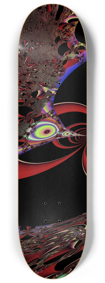 Fractal #1772 #1 8-1/4 Skateboard Deck