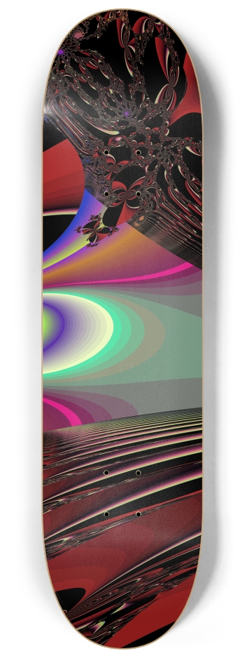 Fractal #1772 #3 8-1/4 Skateboard Deck