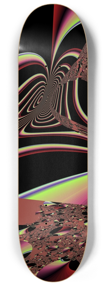 Fractal #1767 #2 8-1/4 Skateboard Deck